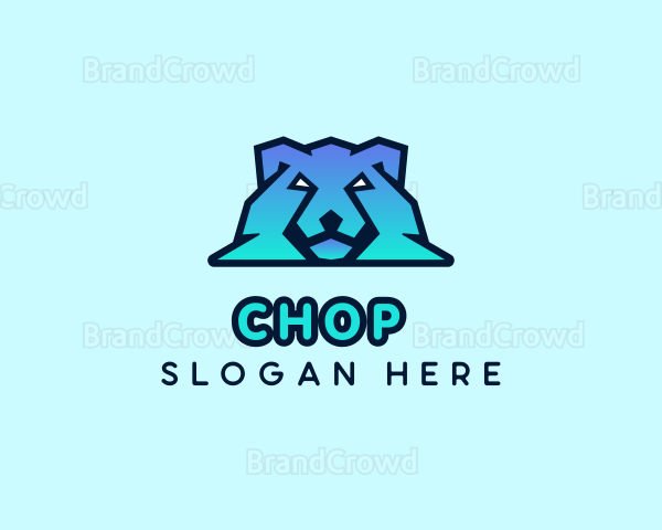 Modern Polar Bear Logo