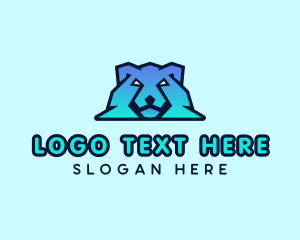 Polar Bear - Modern Polar Bear logo design