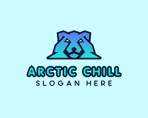 Modern Polar Bear logo design