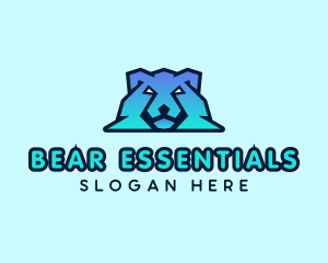 Modern Polar Bear logo design