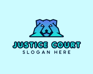 Mascot - Modern Polar Bear logo design