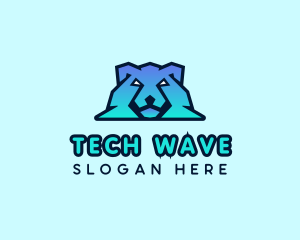 Modern - Modern Polar Bear logo design