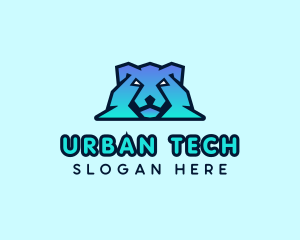 Modern - Modern Polar Bear logo design