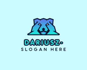 Freezing - Modern Polar Bear logo design