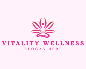 Wellness Yoga Spa  logo design