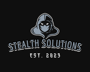 Stealth - Ninja Hunter Gaming logo design