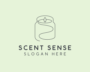 Scented Candle Boutique logo design