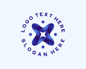 Social - People Community Support logo design