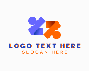 Cooperative - People Support Organization logo design