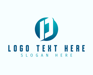 Letter D - Startup Studio Sphere logo design