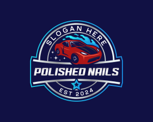 Car Wash Automotive logo design