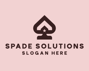 Spade Star Casino logo design