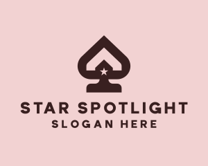 Spade Star Casino logo design