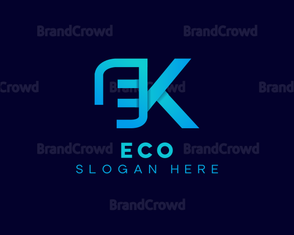 Generic Letter EK Business Logo