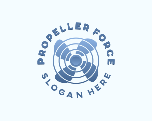 Propeller - Industrial Wind Propeller logo design