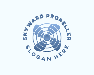 Propeller - Industrial Wind Propeller logo design