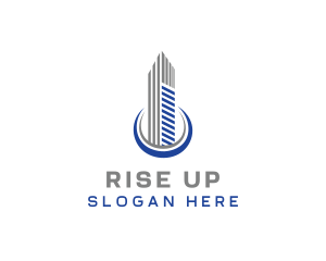 Realty Building High Rise logo design