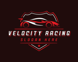 Racing Car Garage logo design