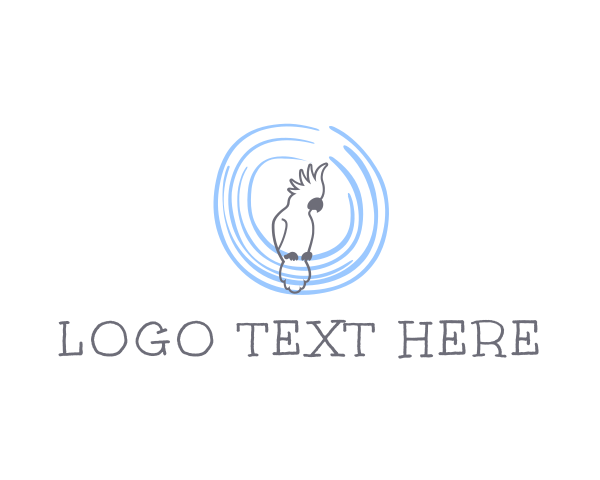 Cockatoo - Cockatoo Bird Sanctuary logo design