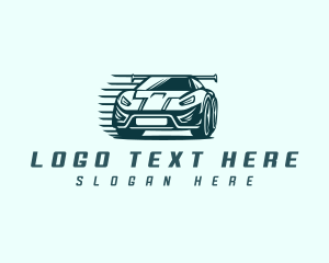 Mechanic - Fast Car Racing logo design