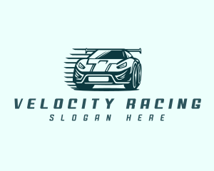 Fast Car Racing logo design