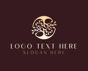 Eco - Nature Garden Wellness logo design