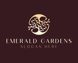 Nature Garden Wellness logo design