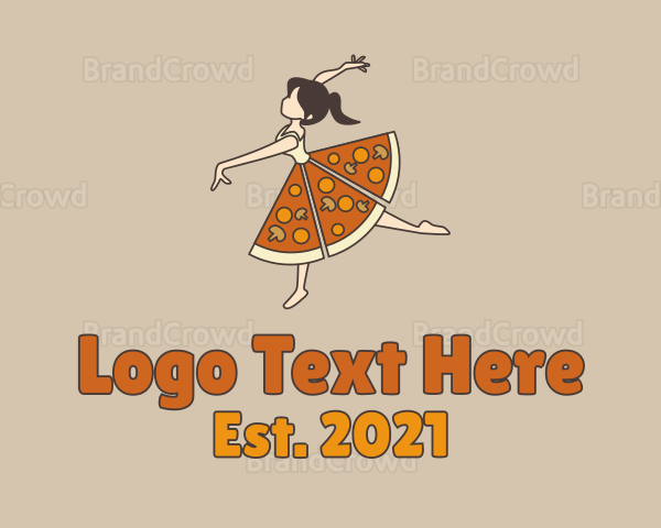 Girl Pizza Skirt Logo