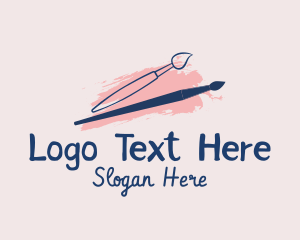 Color - Fun Painter Brush logo design