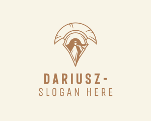 Spartan Helmet Armor  Logo