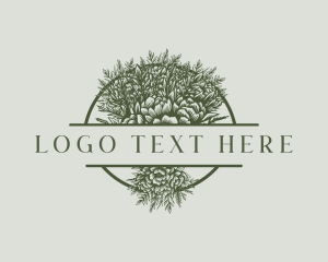 Bouquet - Bouquet Gardening Florist logo design