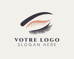 Eyelash Eyeshadow Glam  Logo