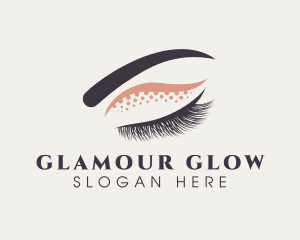 Eyeshadow - Eyelash Eyeshadow Glam logo design