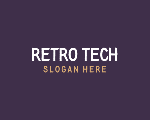 Retro Hipster Brand logo design