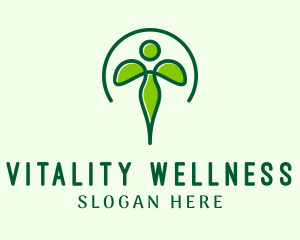 Wellness Therapeutic Yoga logo design