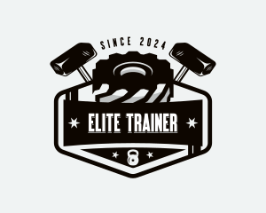 Crossfit Gym Workout logo design