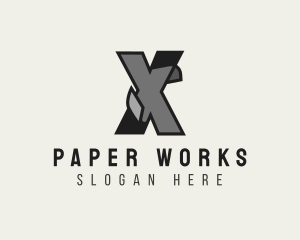 Paper - Tape Paper Adhesive logo design