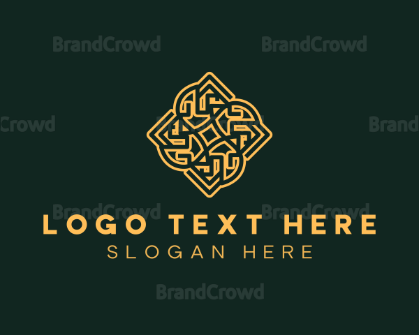 Elegant Intricate Tile Logo