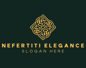 Elegant Intricate Tile logo design