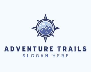 Travel Compass Adventure logo design