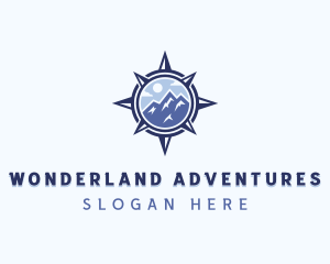 Travel Compass Adventure logo design