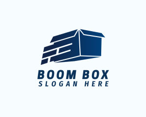 Express Box Package logo design