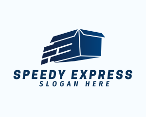 Express Box Package logo design