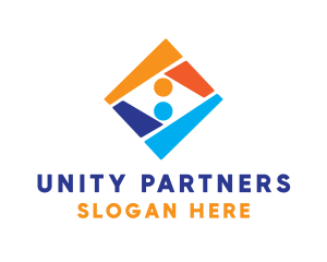 Cooperation - People Team Collaboration logo design