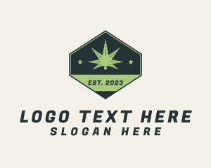 Organic - Organic Cannabis Leaf logo design