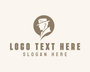 Grooming - Gentleman Fashion Stylist logo design