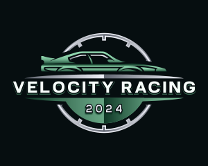 Automotive Car Racing logo design