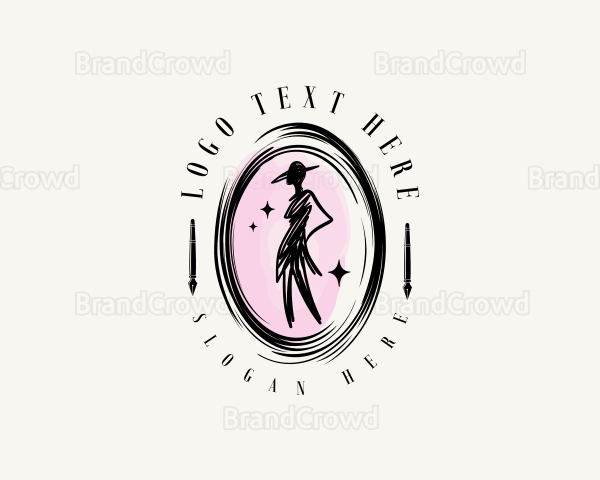 Elegant Fashion Designer Logo