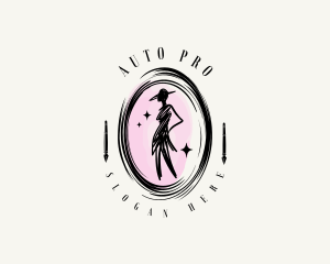 Dress - Elegant Fashion Designer logo design