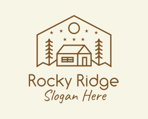 Rocky - Hipster Outdoor House logo design